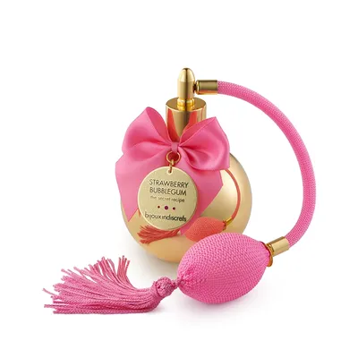 Bijoux Indiscrets Strawberry Bubblegum, Body Mist (Truskawkowa guma balonowa, Mgiełka do ciała)