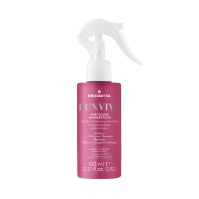 Medavita Luxviva, Post Color Shimmer Fluid (Fluid do włosów po koloryzacji)