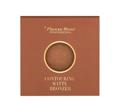 Pierre Rene Contouring Matte Bronzer (Wypiekany puder brązujący)
