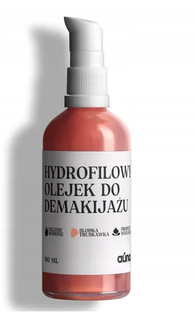 Auna Słodka truskawka, Hydrofilowy olejek do demakijażu