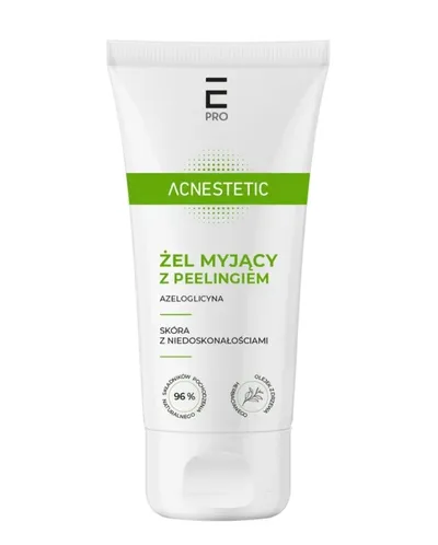 Enilome Healthy Beauty Pro,  Acnestetic, Żel myjący z peelingiem