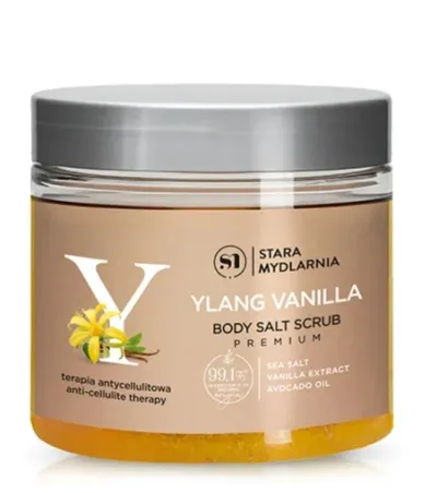 Stara Mydlarnia Ylang Vanilla, Body Salt Scrub (Solny peeling do ciała)