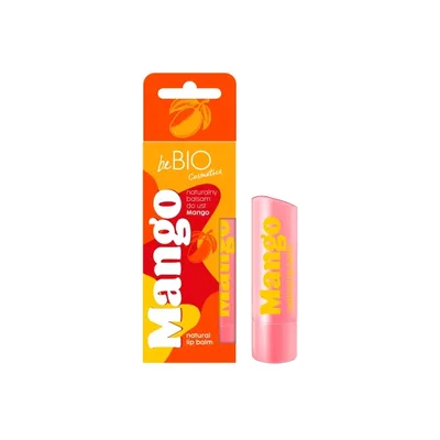 beBIO Mango, Naturalny balsam do ust (nowa wersja)