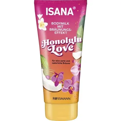 Isana Honolulu Love, Bronzing Body Milk (Brązujące mleczko do ciała)