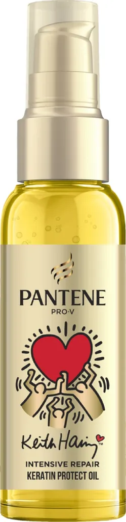Pantene Pro-V x Keith Haring , Intensive Reapair, Keratin Protect Oil (Ochronny olejek do włosów)