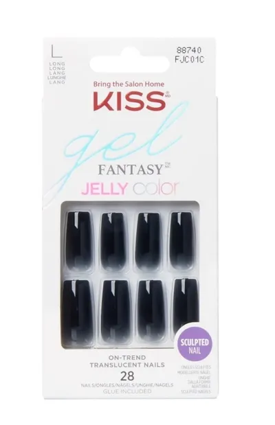 Kiss Jelly Fantasy, Translucent Nails (Sztuczne paznokcie)