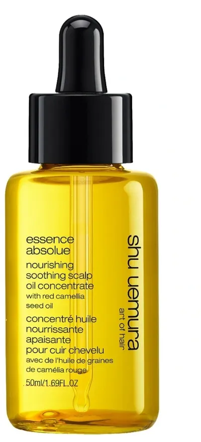 Shu Uemura Essence Absolue, Nourishing Soothing Scalp Oil Concentrate (Łagodzące serum olejowe do włosów i skóry główy)