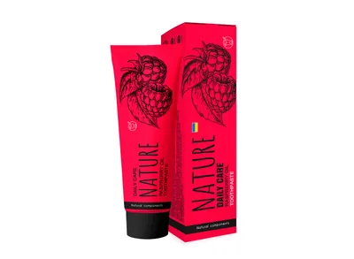 Bioton Cosmetics Nature Daily Care Raspberry Oil Toothpaste (Pasta do zębów z olejem z pestek malin)