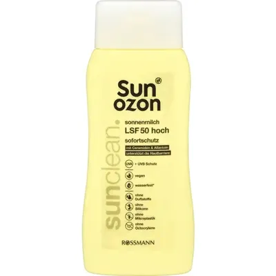 SunOzon Sunclean, Sun Milk SPF50 (Mleczko przeciwsłoneczne SPF50)