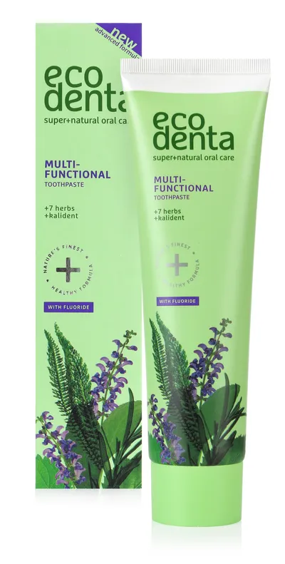 Ecodenta Multifunctional Toothpaste (Wielofunkcyjna pasta do zębów z ekstraktami z 7 ziół)