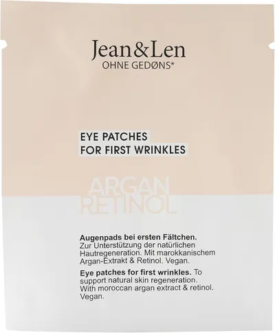 Jean&Len Argan & Retinol Eye Patches (Płatki pod oczy z olejkiem arganowym i retinolem)