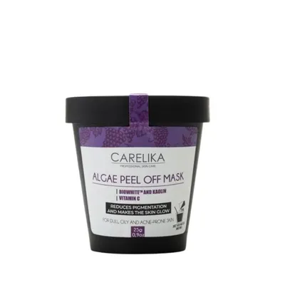 Carelika Algae Pell-of Mask with Biowhite & Witamin C (Winogronowa maska algowa z witaminą C)