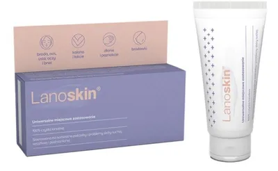 Ziołolek Lanoskin, 100% Lanolina, Krem
