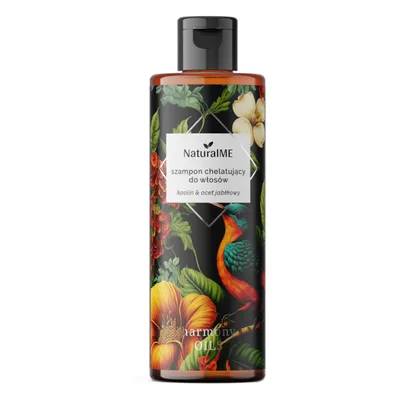 NaturalME Harmony Oils, Kaolin i ocet jabłkowy, Szampon chelatujący do włosów
