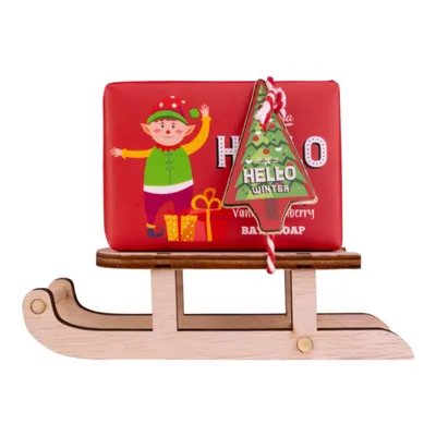 Accentra Hello Winter, Frosted Cranberry, Bath Soap (Mydło w kostce na sankach)