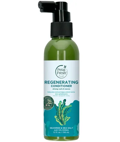 Petal Fresh Pure Strong Curls & Waves, Regenerating Conditioner (Regenerująca odżywka bez spłukiwania do włosów kręconych)