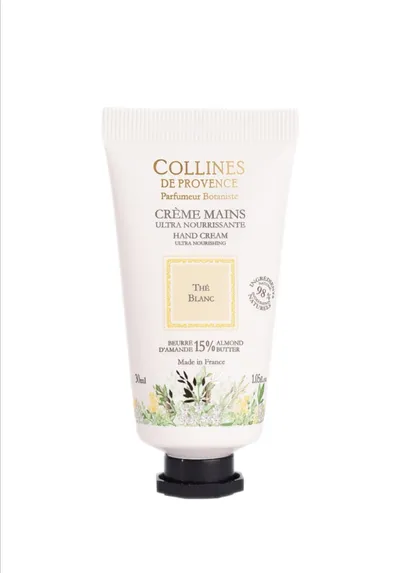 Collines de Provence White Tea, Hand Cream (Biała Herbata, Krem do rąk)