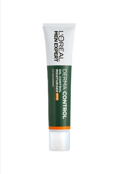 L'Oreal Paris Men Expert Derma Control, Krem nawilżający regulujący nadmiar sebum z SPF 30