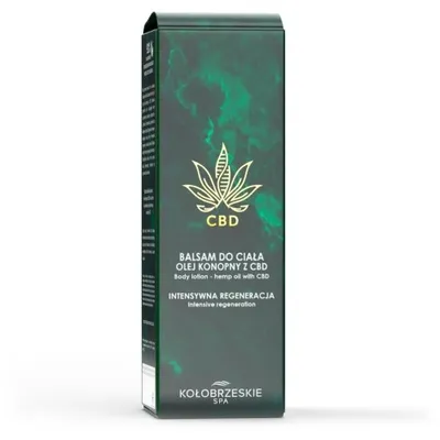 Kołobrzeskie SPA Olej konopny z CBD, Balsam do ciała