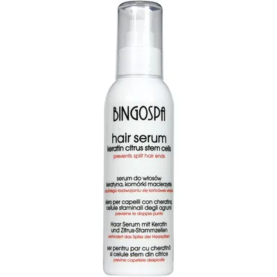 BingoSpa Keratyna i komórki macierzyste cytrusów, Serum do włosów