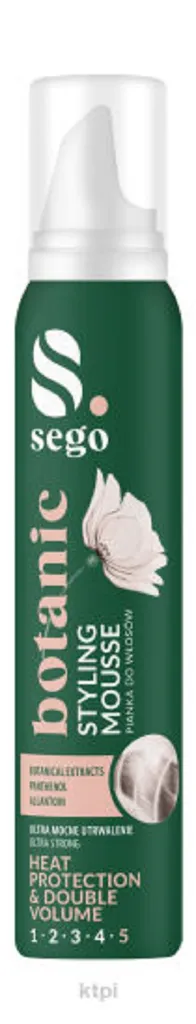 Sego Botanic, Styling, Ultra Strong Mousse (Pianka do włosów)