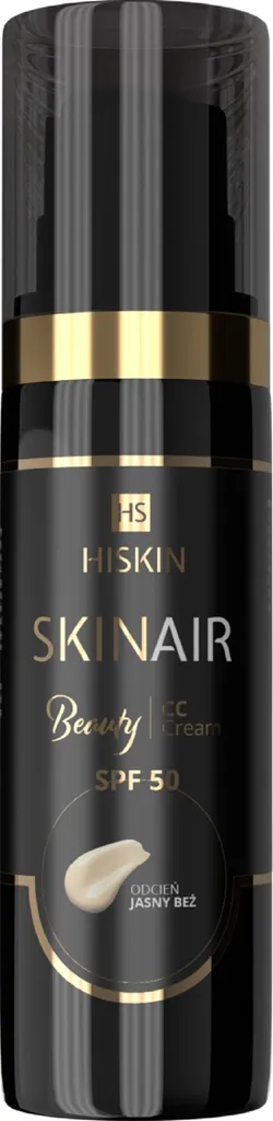 Hiskin SkinAir Beauty, Krem CC SPF50