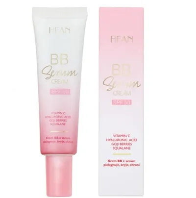 Hean BB Serum Cream SPF50 (Rozświetlający krem BB do twarzy z filtrem SPF50)