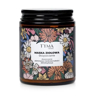 Tyma Herbs Oczyszczanie, Maska ziołowa do twarzy