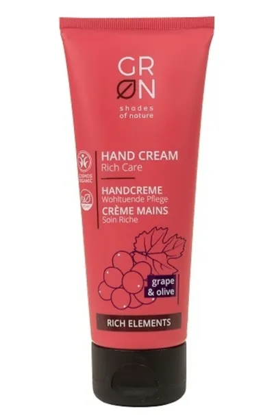 GRN - Shades of Nature (GRON) Rich Elements, Olive & Grape Rich Care Hand Cream (Odżywczy krem do rąk)