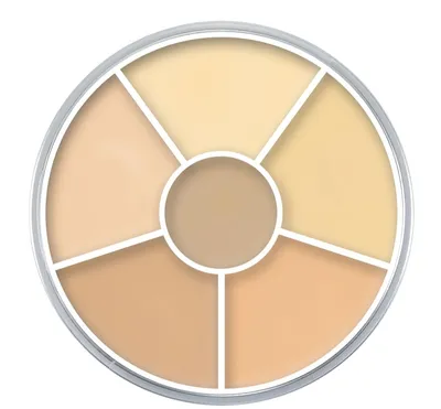 Kryolan Concealer Circle Palette (Paleta korektorów do twarzy (różne kolory))