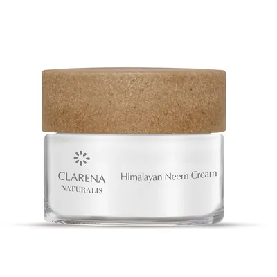 Clarena Naturalis, Himalayan Neem Cream (Naturalny krem z olejem neem dla skóry tłustej)