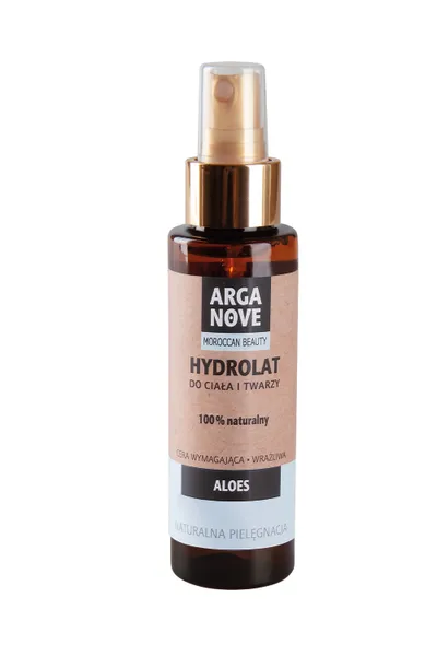 Arganove Hydrolat do ciała i twarzy 'Aloes'