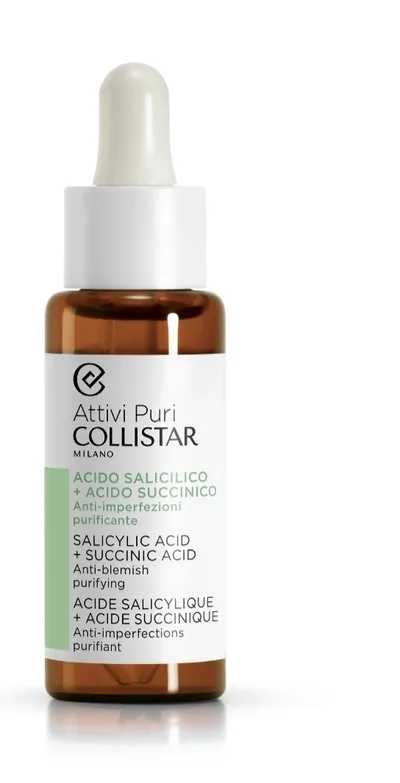 Collistar Salicylic Acid + Succinic Acid, Anti-Blemish Serum (Serum z kwasem salicylowym i kwasem bursztynowym)