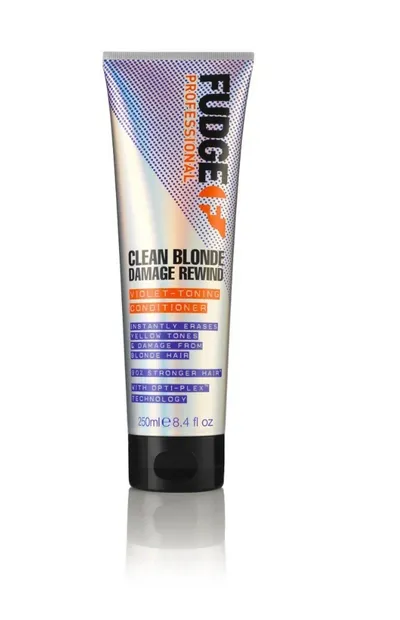Fudge Everyday, Clean Blonde Damage Rewind, Violet-Tonning Conditioner (Lekko tonująca regenerująca odżywka do blond włosów)