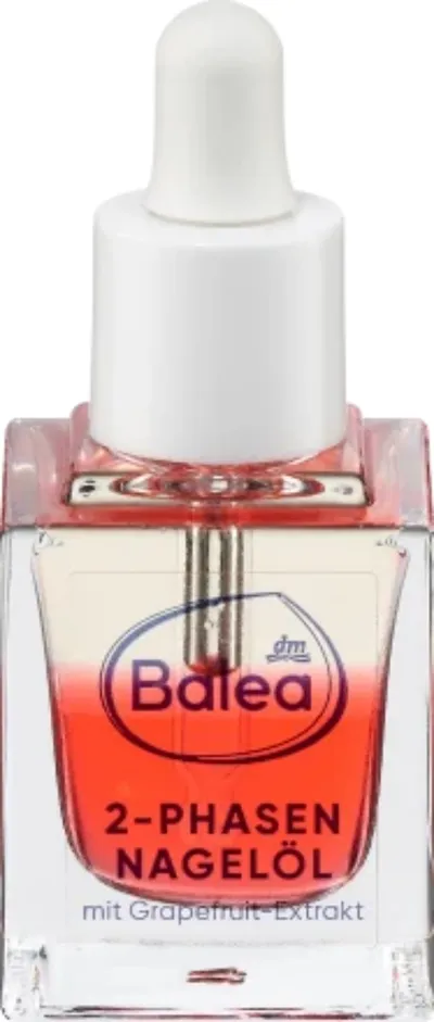 Balea Pink Pomelo, 2-phase Nail Oil (Olejek do paznokci)