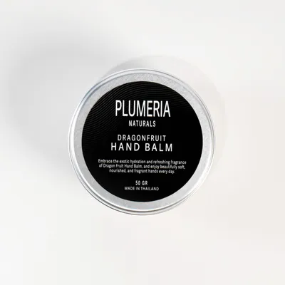 Plumeria Naturals Dragonfruit, Hand Balm (Smoczy Owoc, Balsam do rąk)