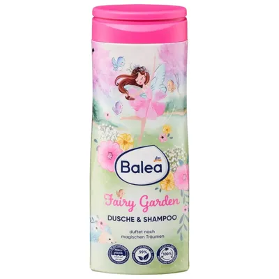 Balea Kids, Fairy Garden, Shampoo & Shower Gel (Żel pod prysznic 2w1 dla dzieci)