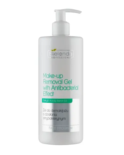 Bielenda Professional Face Program, Antibacterial Gel Make-up Remover (Antybakteryjny żel do demakijażu twarzy)