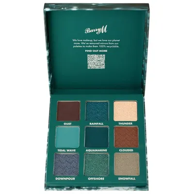 Barry M Sea Storm, Eyeshadow Palette (Paleta 9 cieni do powiek)