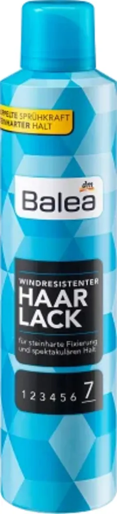 Balea Hair Spray (Wiatroodporny lakier do włosów)
