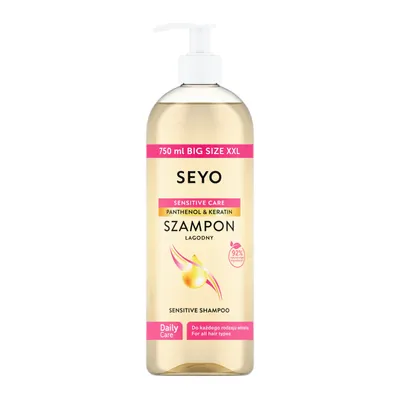 Seyo Panthenol & Keratin, Łagodny szampon do włosów
