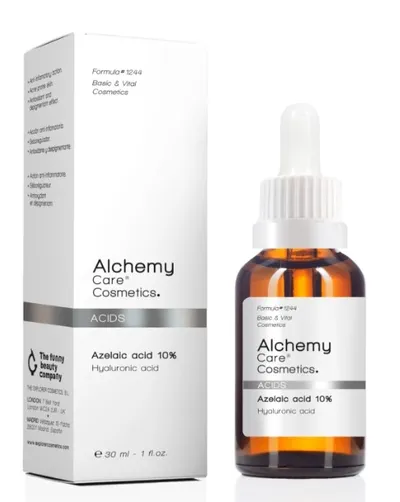 Alchemy Care Cosmetics Acids, Azelaic Acid 10% Serum (Serum do twarzy  z kwasem azelainowym)