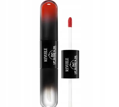Revuele Lip Gloss & Oil 2 in 1 (Błyszczyk do ust z olejkiem 2w1)