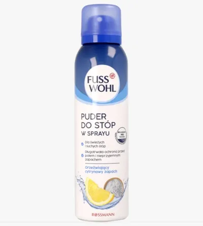 Fusswohl Puder do stóp w spray'u (nowa wersja)