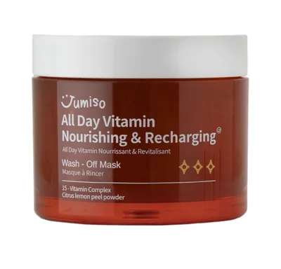 Jumiso All Day Vitamin, Nourishing & Recharging Wash-Off Mask (Odżywcza maska witaminowa do twarzy)