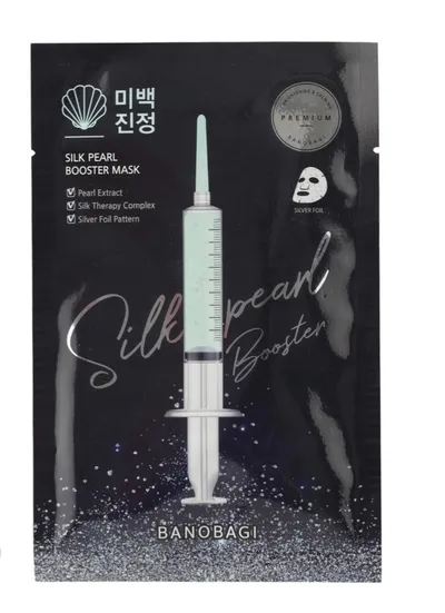 Banobagi Silk Pearl Booster Mask (Maska w płachcie z ekstraktem z perły i jedwabiem)