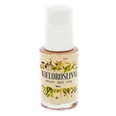 Trawiaste Wieloroślinne serum pod oczy