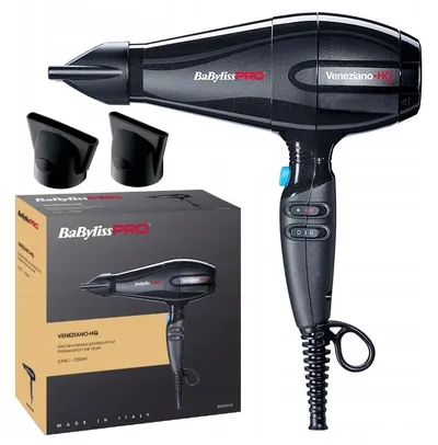 BaByliss Pro, Veneziano HQ, Suszarka do włosów z jonizacją