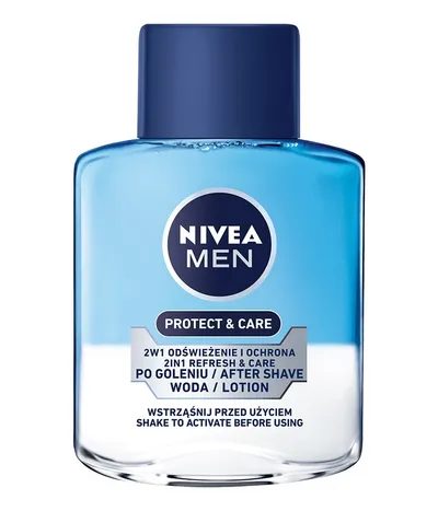 Nivea Men, Protect & Care, Odświeżenie i ochrona 2w1 (Woda po goleniu)