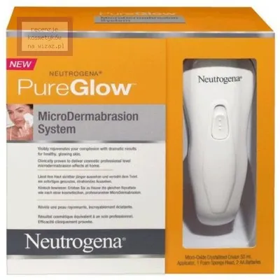 Neutrogena Pure Glow, MicroDermabrasion System (System do domowej mikrodermabrazji)